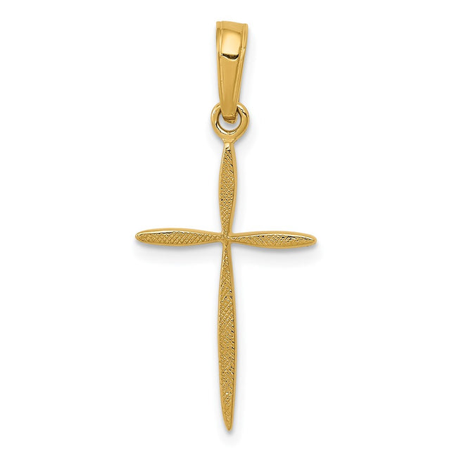 14k Yellow Gold Pendants Style K5530 - Classique Jewelry Inc.