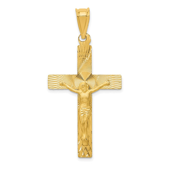 14k Yellow Gold Pendants Style K5543 - Classique Jewelry Inc.