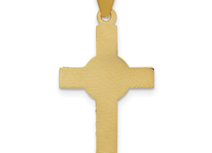 14k Yellow & Rhodium Pendants Style K5545 - Classique Jewelry Inc.