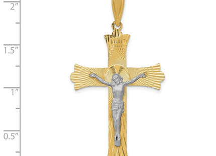 14k Two-tone Pendants Style K5548 - Classique Jewelry Inc.