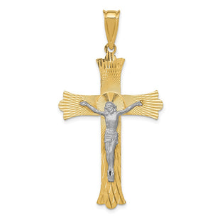 14k Two-tone Pendants Style K5548 - Classique Jewelry Inc.