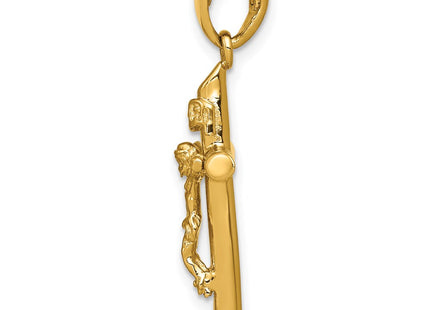 14k Yellow Gold Pendants Style K5566 - Classique Jewelry Inc.