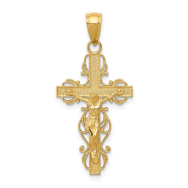 14k Yellow Gold Pendants Style K5567 - Classique Jewelry Inc.