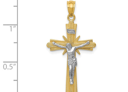 14k Two-tone Pendants Style K5573 - Classique Jewelry Inc.