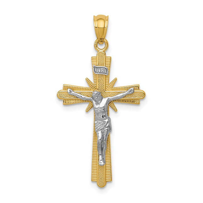 14k Two-tone Pendants Style K5573 - Classique Jewelry Inc.