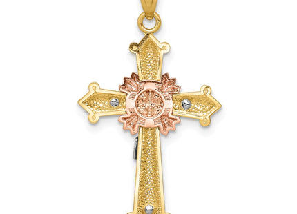 14k Tri-Color Pendants Style K5576 - Classique Jewelry Inc.