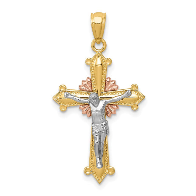 14k Tri-Color Pendants Style K5576 - Classique Jewelry Inc.