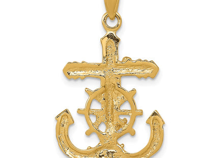 14k Yellow Gold Pendants Style K5577 - Classique Jewelry Inc.