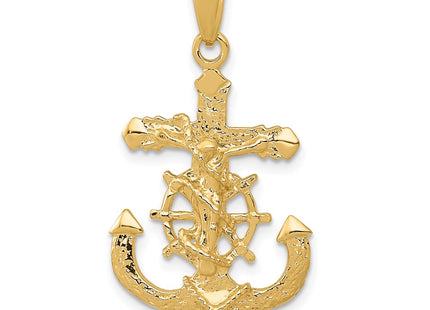 14k Yellow Gold Pendants Style K5577 - Classique Jewelry Inc.