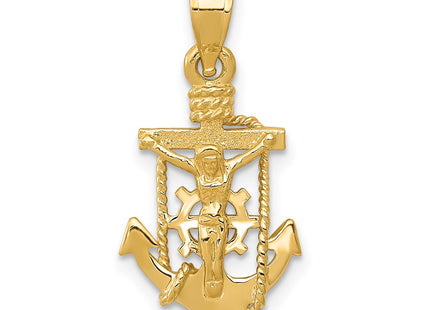 14k Yellow Gold Pendants Style K5578 - Classique Jewelry Inc.