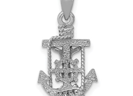 14k White Gold Pendants Style K5579 - Classique Jewelry Inc.