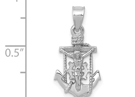 14k White Gold Pendants Style K5579 - Classique Jewelry Inc.