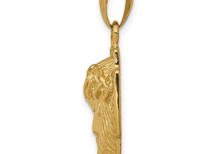 14k Yellow Gold Pendants Style K5585 - Classique Jewelry Inc.