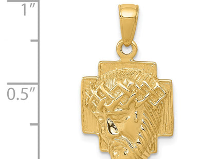 14k Yellow Gold Pendants Style K5585 - Classique Jewelry Inc.