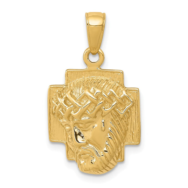 14k Yellow Gold Pendants Style K5585 - Classique Jewelry Inc.