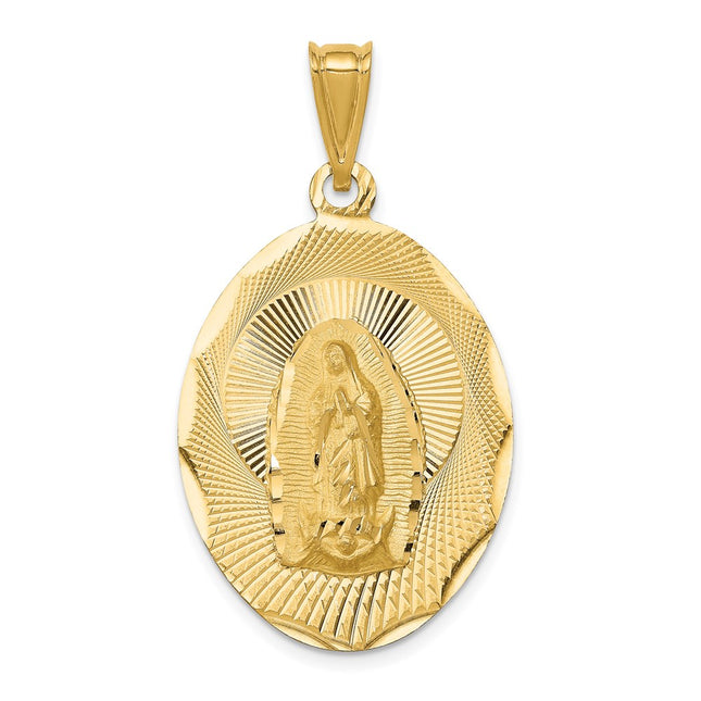 14k Yellow Gold Pendants Style K5636 - Classique Jewelry Inc.