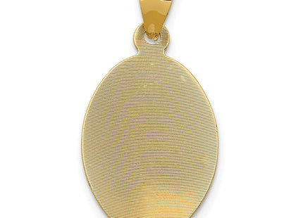 14k Yellow & Rhodium Pendants Style K5638 - Classique Jewelry Inc.