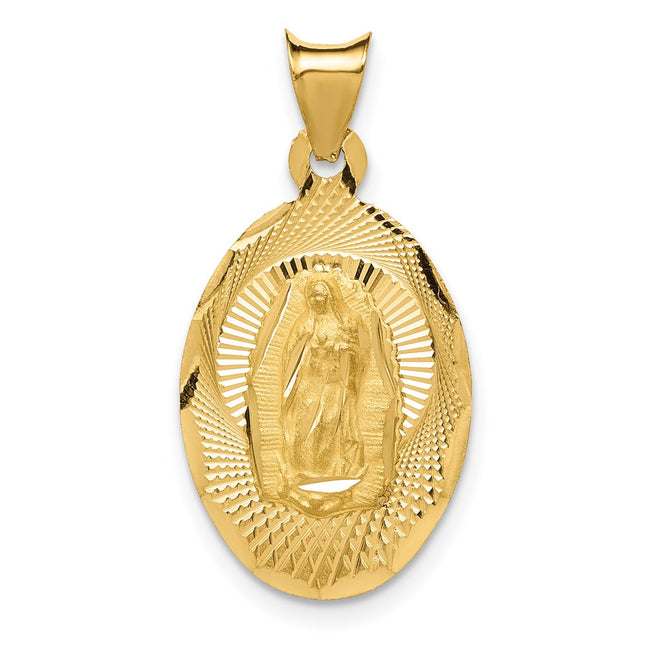 14k Yellow Gold Pendants Style K5644 - Classique Jewelry Inc.