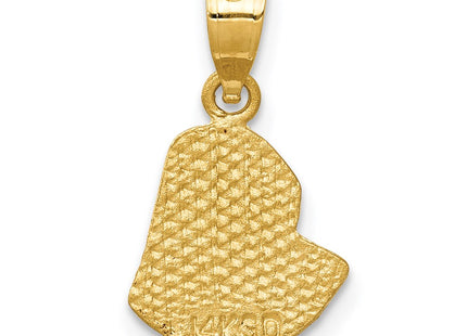 14k Yellow Gold Pendants Style K5652 - Classique Jewelry Inc.