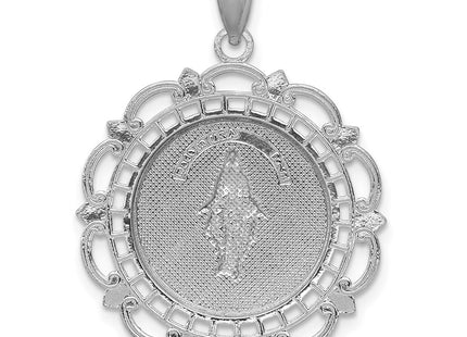 14k White Gold Pendants Style K5653W - Classique Jewelry Inc.