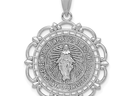 14k White Gold Pendants Style K5653W - Classique Jewelry Inc.