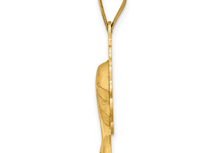 14K gold pendant, alternate view