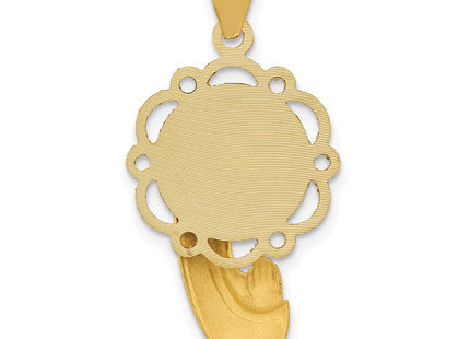14k Yellow Gold Pendants Style K5655 - Classique Jewelry Inc.