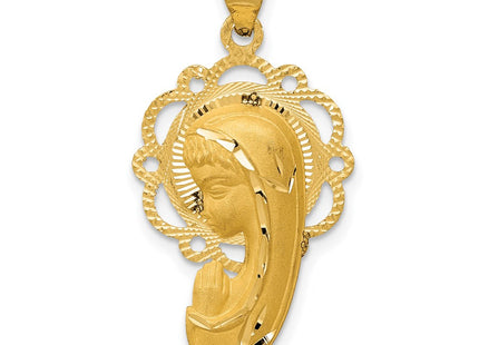 14k Yellow Gold Pendants Style K5655 - Classique Jewelry Inc.