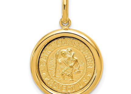 14k Yellow Gold Pendants Style K5662 - Classique Jewelry Inc.