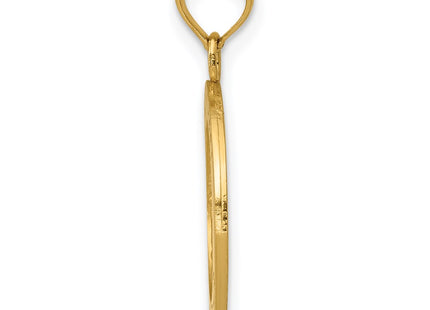 14k Yellow Gold Pendants Style K5666 - Classique Jewelry Inc.