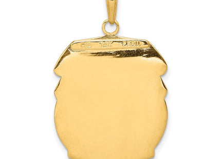 14k Yellow Gold Pendants Style K5667 - Classique Jewelry Inc.