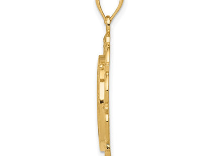 14k Yellow Gold Pendants Style K5668 - Classique Jewelry Inc.