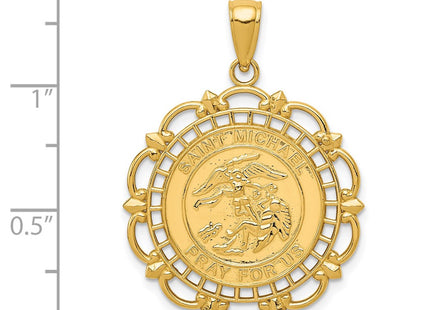 14k Yellow Gold Pendants Style K5668 - Classique Jewelry Inc.
