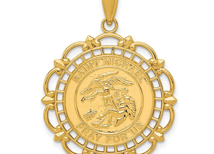 14k Yellow Gold Pendants Style K5668 - Classique Jewelry Inc.