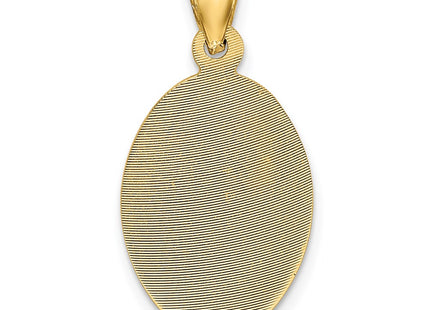 14k Yellow & Rhodium Pendants Style K5680 - Classique Jewelry Inc.