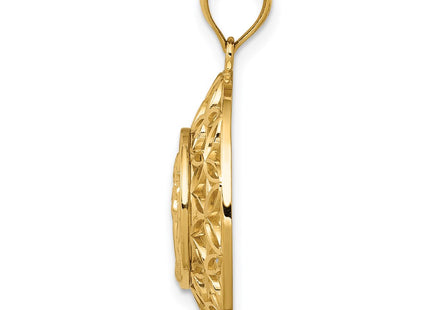 14k Yellow Gold Pendants Style K5690 - Classique Jewelry Inc.