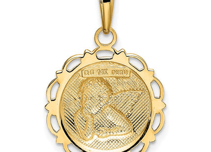 14k Yellow Gold Pendants Style K5691 - Classique Jewelry Inc.