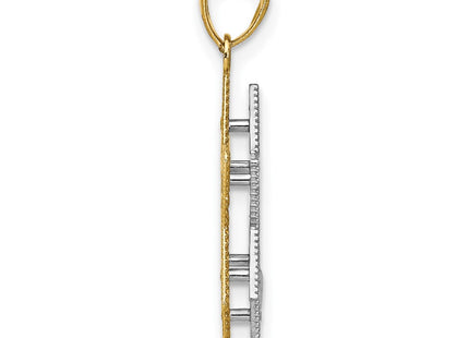 14k Two-tone Pendants Style K5709 - Classique Jewelry Inc.