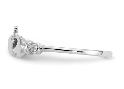14k White Gold Rings Style K571 - Classique Jewelry Inc.