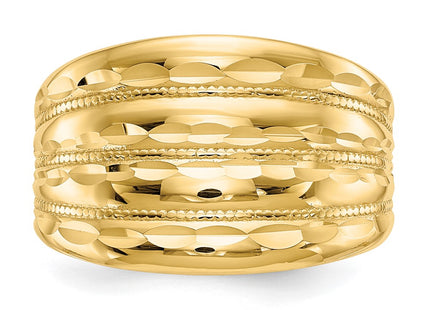 14k Yellow Gold Rings Style K5719 - Classique Jewelry Inc.