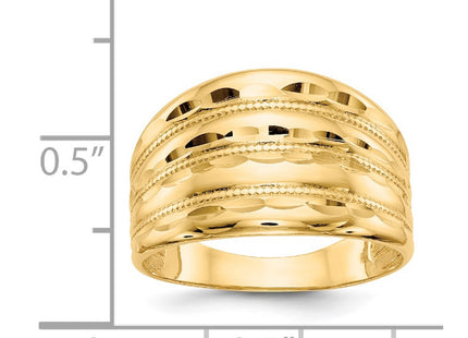 14k Yellow Gold Rings Style K5719 - Classique Jewelry Inc.