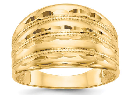 14k Yellow Gold Rings Style K5719 - Classique Jewelry Inc.