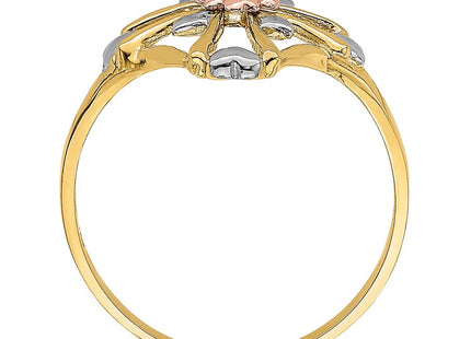 14k Two-tone Rings Style K5722 - Classique Jewelry Inc.