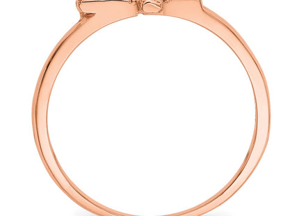 14k Rose Gold Rings Style K5723 - Classique Jewelry Inc.