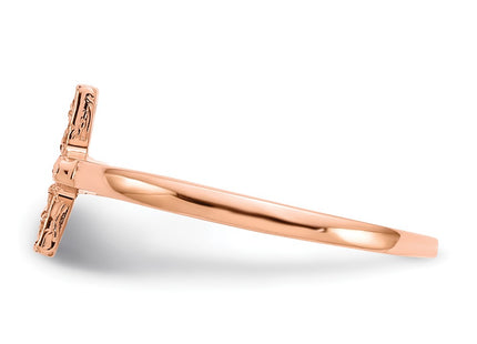 14k Rose Gold Rings Style K5723 - Classique Jewelry Inc.
