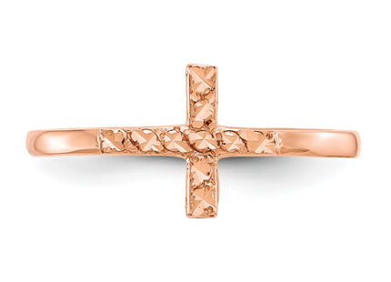 14k Rose Gold Rings Style K5723 - Classique Jewelry Inc.