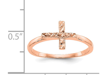 14k Rose Gold Rings Style K5723 - Classique Jewelry Inc.