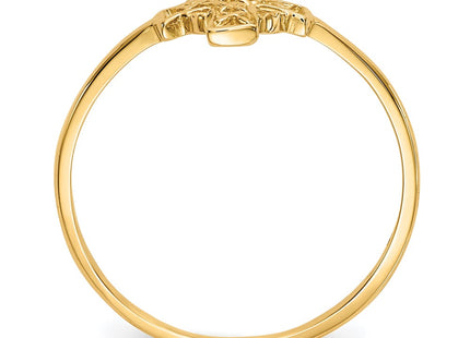 14k Yellow Gold Rings Style K5728 - Classique Jewelry Inc.