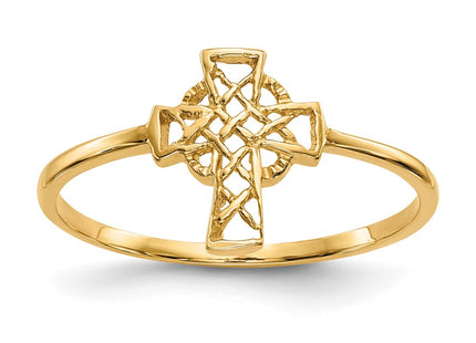 14k Yellow Gold Rings Style K5728 - Classique Jewelry Inc.