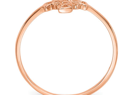 14k Rose Gold Rings Style K5729 - Classique Jewelry Inc.